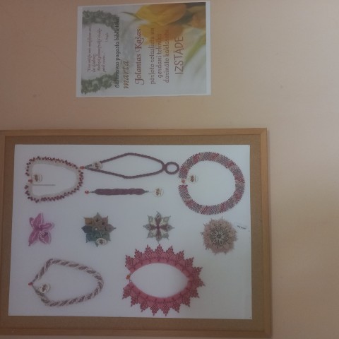 Pērļoto rotu izstāde